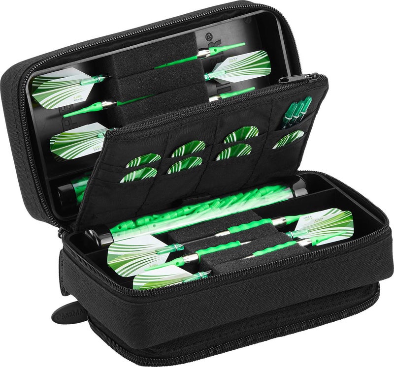 Casemaster by GLD Products Casemaster Plazma Pro Dart Case with Black Zipper and Phone Pocket - Image 1